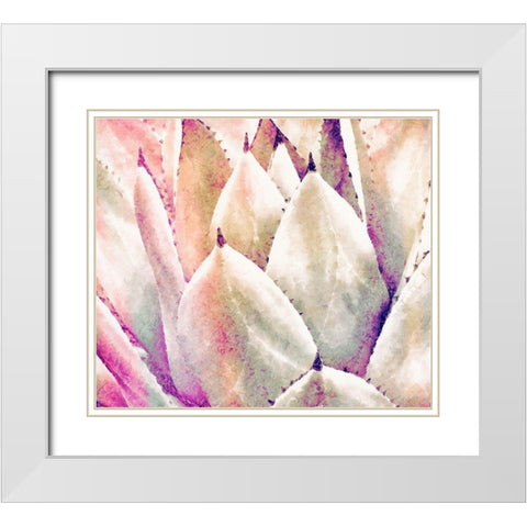 Show Off White Modern Wood Framed Art Print with Double Matting by Lavoie, Tina
