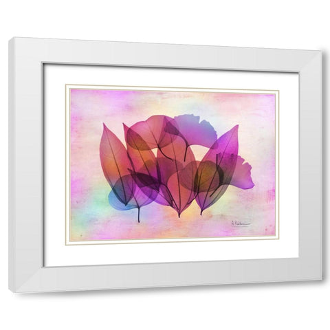 Retroluxed Compostion 1 White Modern Wood Framed Art Print with Double Matting by Koetsier, Albert