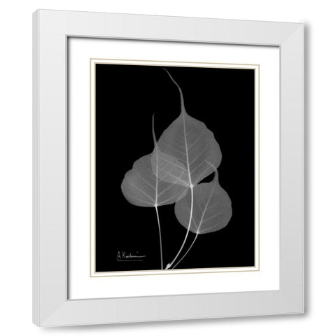 BoTree E158 White Modern Wood Framed Art Print with Double Matting by Koetsier, Albert
