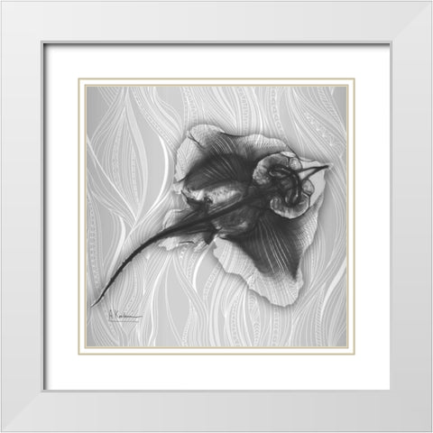 Skate Vision 2 White Modern Wood Framed Art Print with Double Matting by Koetsier, Albert