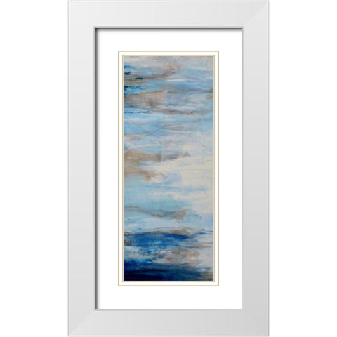 Heavenly 1 White Modern Wood Framed Art Print with Double Matting by Bilotta, Barbara