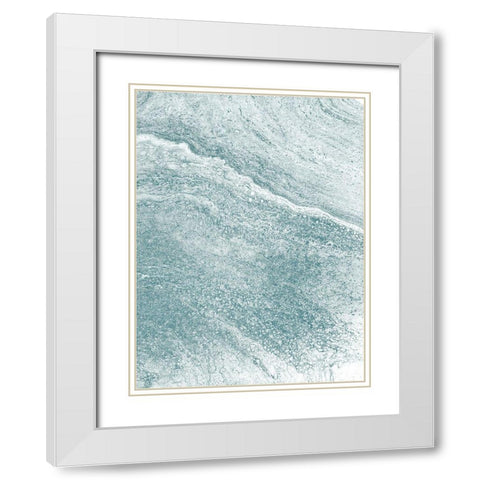 Comfort White Modern Wood Framed Art Print with Double Matting by Brown, Denise