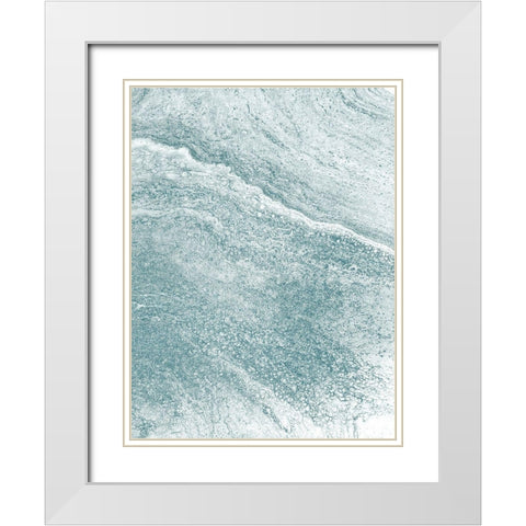 Comfort White Modern Wood Framed Art Print with Double Matting by Brown, Denise