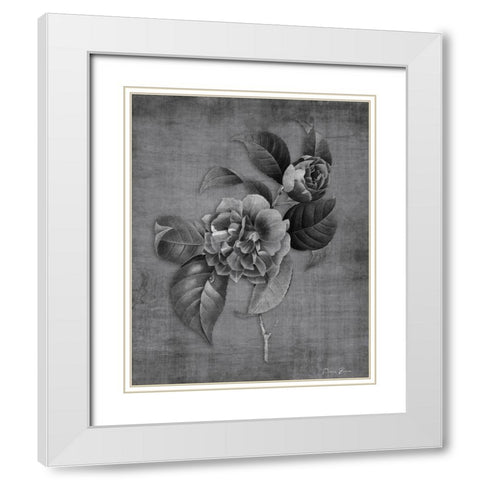 Tranquil Botanical 2 White Modern Wood Framed Art Print with Double Matting by Brown, Denise