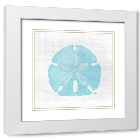 Coastal Waters 3 V2 White Modern Wood Framed Art Print with Double Matting by Brown, Denise
