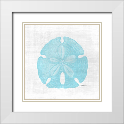 Coastal Waters 3 V2 White Modern Wood Framed Art Print with Double Matting by Brown, Denise