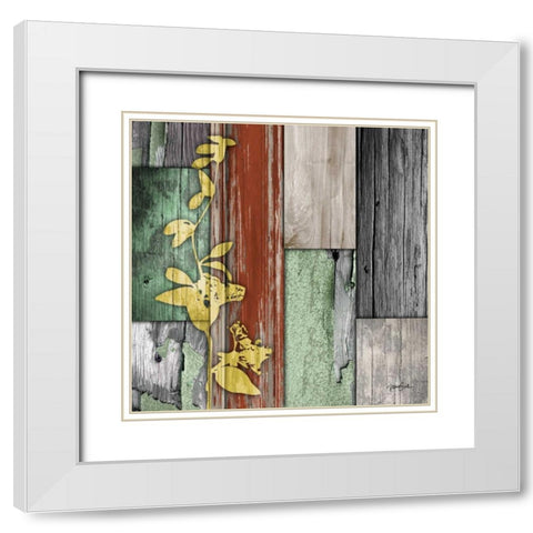 Urban Retreat 1 White Modern Wood Framed Art Print with Double Matting by Stimson, Diane