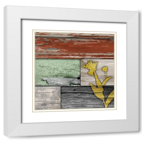 Urban Retreat 2 White Modern Wood Framed Art Print with Double Matting by Stimson, Diane