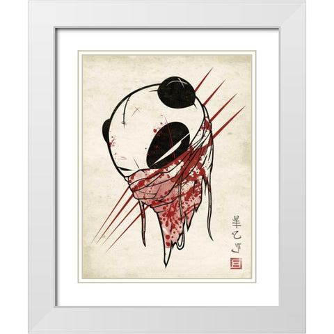 Pandana White Modern Wood Framed Art Print with Double Matting by Rodriquez Jr, Enrique