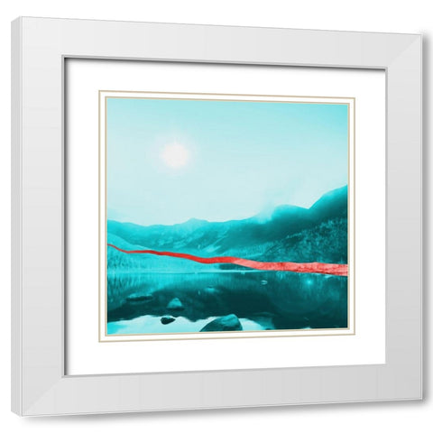 Surgical Summer Two White Modern Wood Framed Art Print with Double Matting by Rodriquez Jr, Enrique