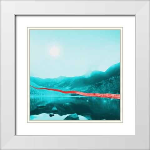 Surgical Summer Two White Modern Wood Framed Art Print with Double Matting by Rodriquez Jr, Enrique