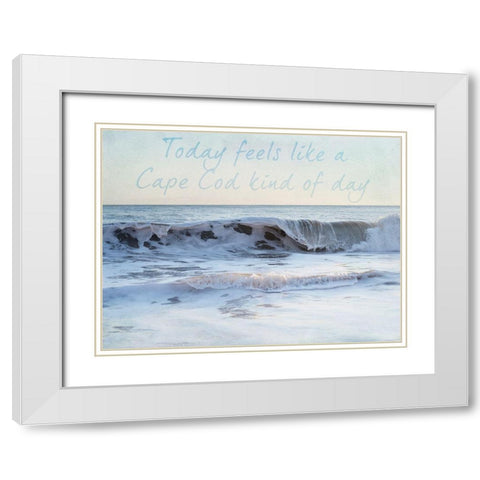 Cape Feelings 1 White Modern Wood Framed Art Print with Double Matting by Urquhart, Elizabeth