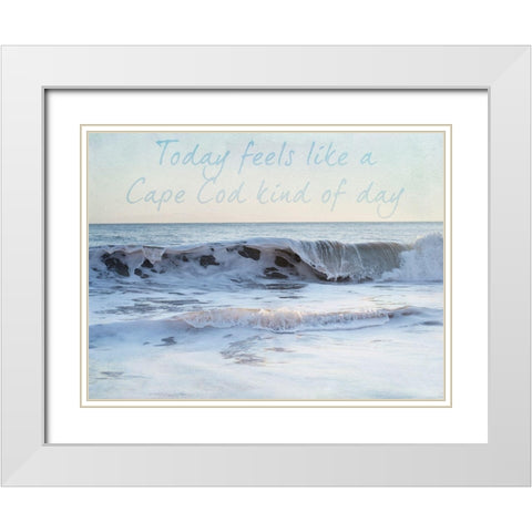 Cape Feelings 1 White Modern Wood Framed Art Print with Double Matting by Urquhart, Elizabeth