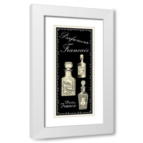 Perfume 2 White Modern Wood Framed Art Print with Double Matting by Gibbons, Lauren