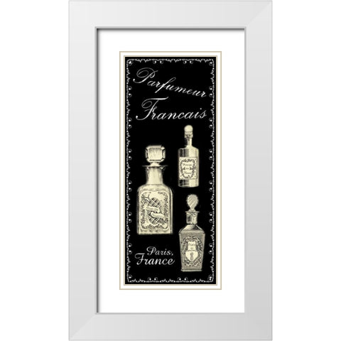 Perfume 2 White Modern Wood Framed Art Print with Double Matting by Gibbons, Lauren