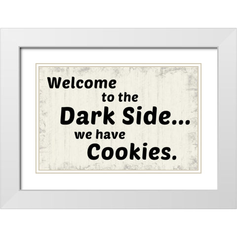 Cookies 2 White Modern Wood Framed Art Print with Double Matting by Gibbons, Lauren