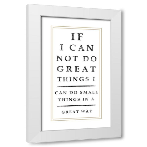 Industrial Great White Modern Wood Framed Art Print with Double Matting by Gibbons, Lauren