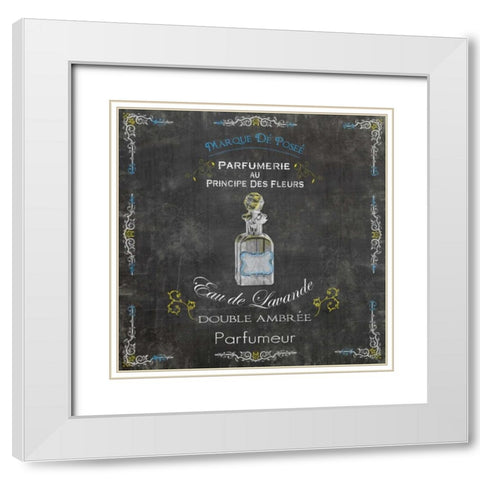 Bath New White Modern Wood Framed Art Print with Double Matting by Gibbons, Lauren