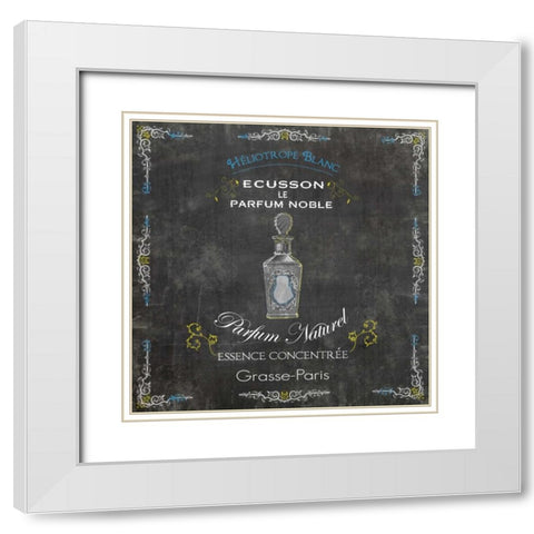 Bath White Modern Wood Framed Art Print with Double Matting by Gibbons, Lauren