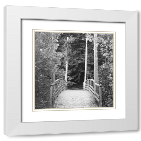 Landscape 3 White Modern Wood Framed Art Print with Double Matting by Gibbons, Lauren