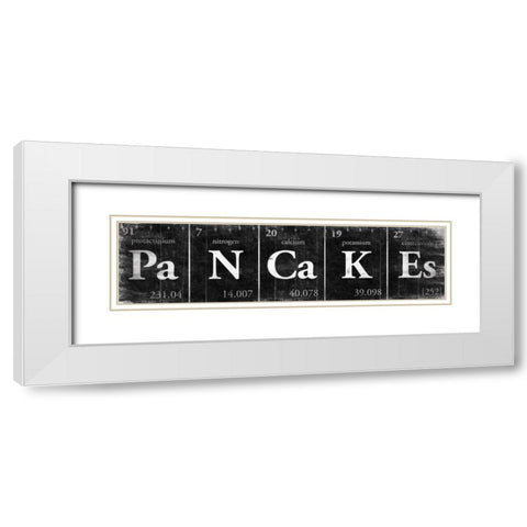 PaNCaKEs White Modern Wood Framed Art Print with Double Matting by Grey, Jace