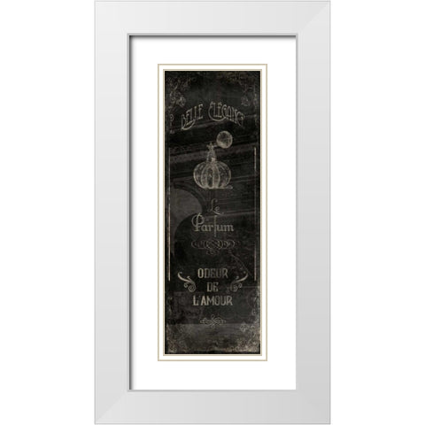 Belle Elegance Black White Modern Wood Framed Art Print with Double Matting by Grey, Jace