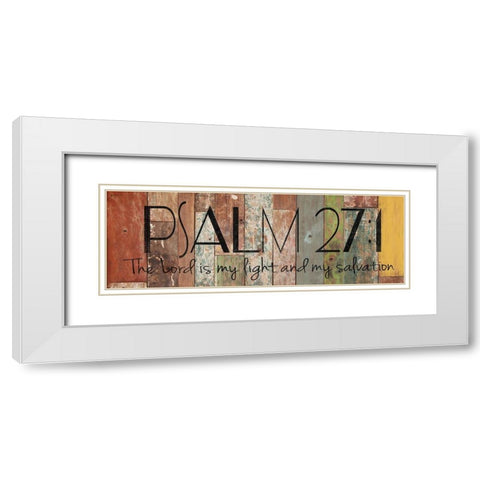 Salvation White Modern Wood Framed Art Print with Double Matting by Grey, Jace