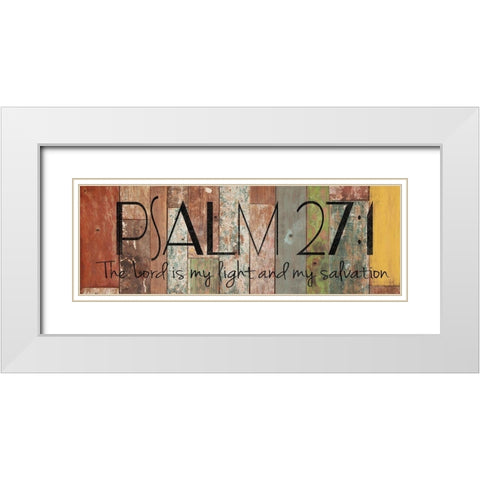 Salvation White Modern Wood Framed Art Print with Double Matting by Grey, Jace