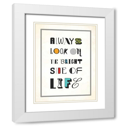 Always White Modern Wood Framed Art Print with Double Matting by Grey, Jace
