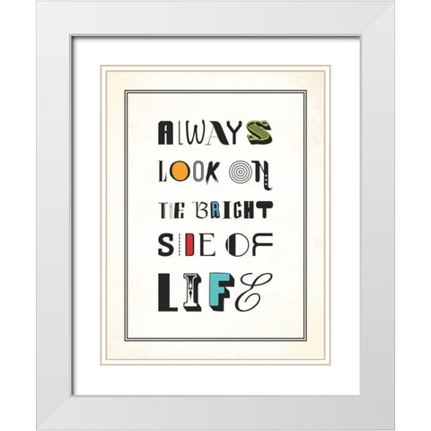 Always White Modern Wood Framed Art Print with Double Matting by Grey, Jace