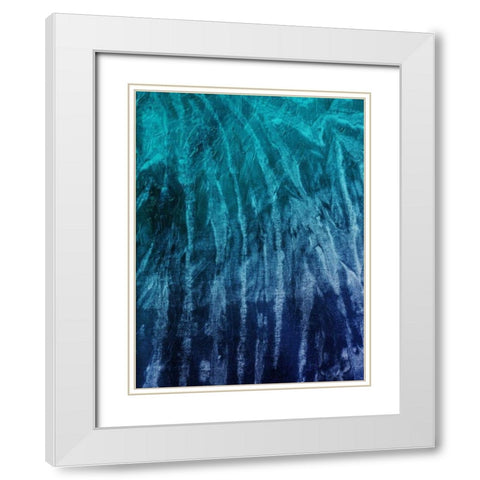 Coastal Ray White Modern Wood Framed Art Print with Double Matting by Grey, Jace