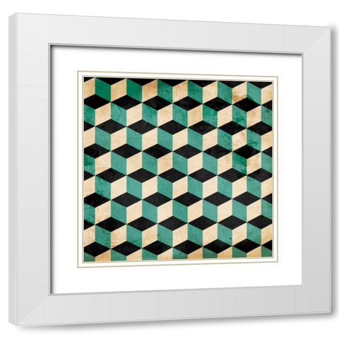 Dont Stop Moving White Modern Wood Framed Art Print with Double Matting by Grey, Jace