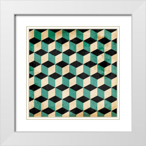 Dont Stop Moving White Modern Wood Framed Art Print with Double Matting by Grey, Jace