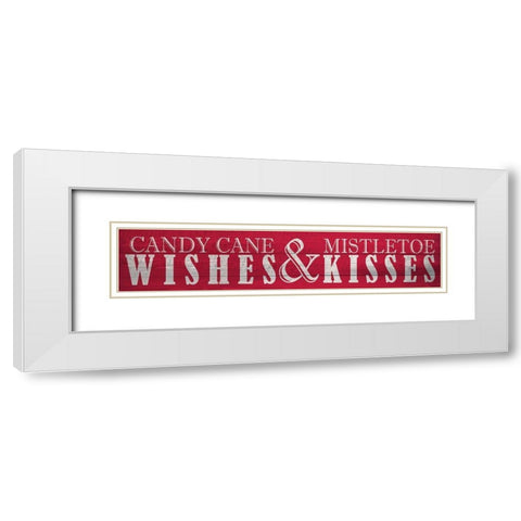 Nostalgic Christmas 11 White Modern Wood Framed Art Print with Double Matting by Kimberly, Allen