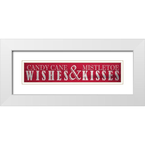 Nostalgic Christmas 11 White Modern Wood Framed Art Print with Double Matting by Kimberly, Allen