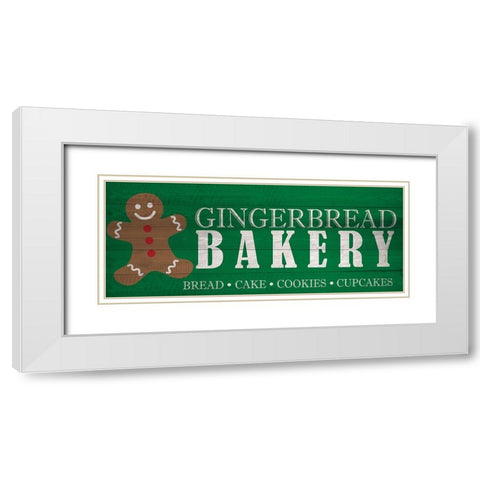 Nostalgic Christmas 2 White Modern Wood Framed Art Print with Double Matting by Kimberly, Allen