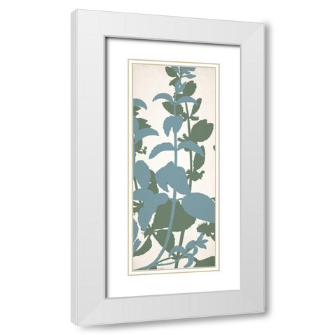 Grow 2 White Modern Wood Framed Art Print with Double Matting by Allen, Kimberly