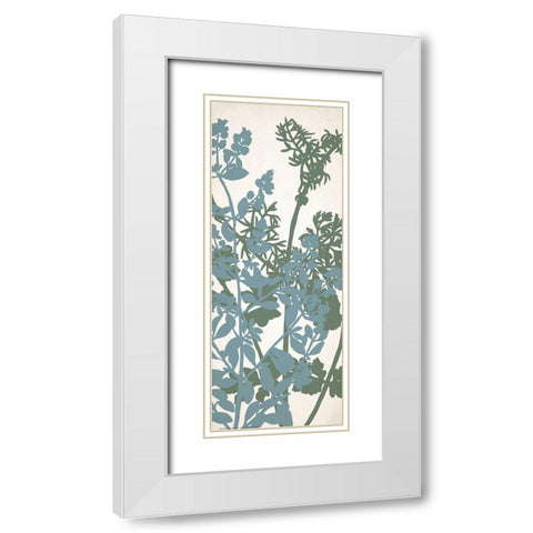 Grow 3 White Modern Wood Framed Art Print with Double Matting by Allen, Kimberly