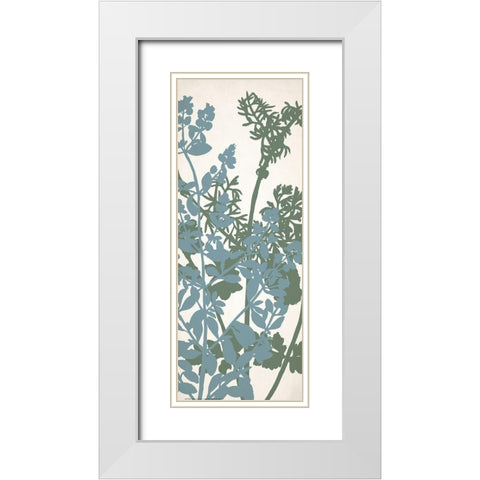 Grow 3 White Modern Wood Framed Art Print with Double Matting by Allen, Kimberly