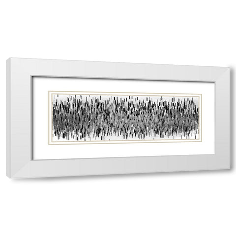Black Balance White Modern Wood Framed Art Print with Double Matting by Allen, Kimberly