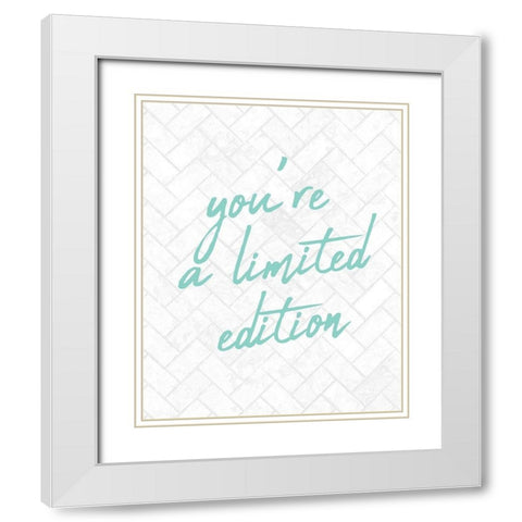 Limited Edition White Modern Wood Framed Art Print with Double Matting by Kimberly, Allen