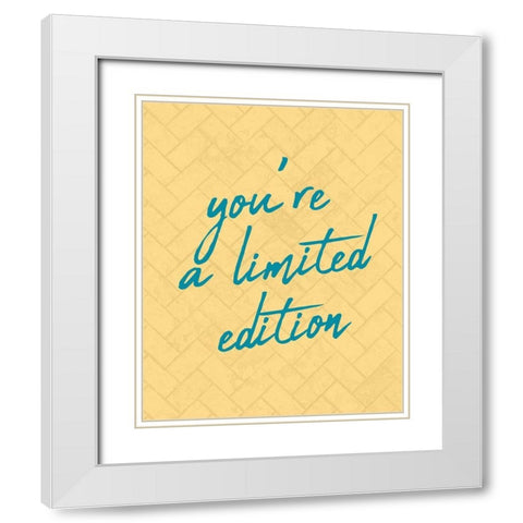 Limited Edition 1 White Modern Wood Framed Art Print with Double Matting by Kimberly, Allen