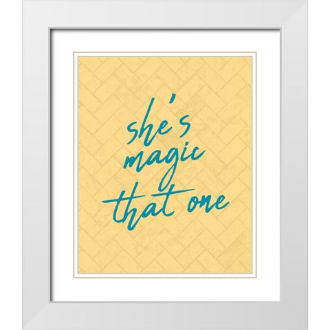 Limited Edition 2 White Modern Wood Framed Art Print with Double Matting by Kimberly, Allen