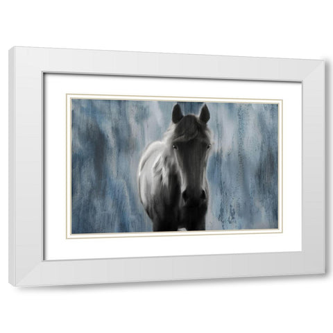 Beauty White Modern Wood Framed Art Print with Double Matting by Kimberly, Allen