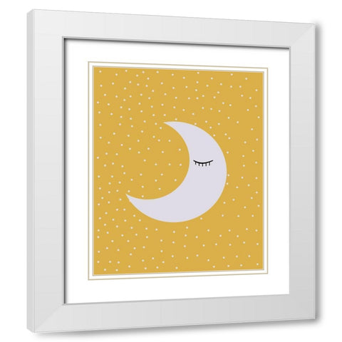 To the Cosmos 3 White Modern Wood Framed Art Print with Double Matting by Kimberly, Allen