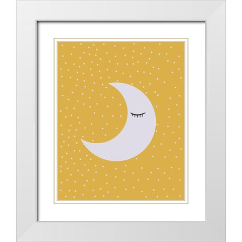 To the Cosmos 3 White Modern Wood Framed Art Print with Double Matting by Kimberly, Allen