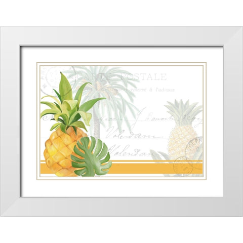 Be Sweet 7 White Modern Wood Framed Art Print with Double Matting by Kimberly, Allen