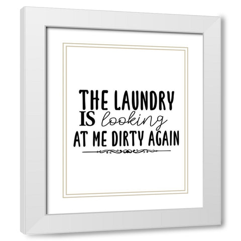 Dirty White Modern Wood Framed Art Print with Double Matting by Allen, Kimberly