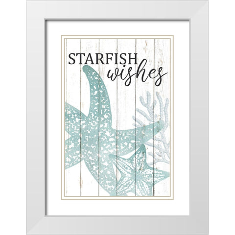 Mermaid Life 2 White Modern Wood Framed Art Print with Double Matting by Allen, Kimberly