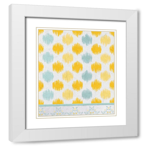 Sunny Day White Modern Wood Framed Art Print with Double Matting by Allen, Kimberly